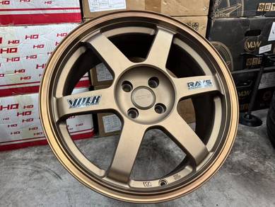New rim 17x8jj volk rays te37 yaris ativa vios