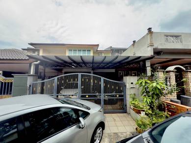 EXTENDED KITCHEN! 22 x 75 ! Taman Rakan Sungai Long Kajang 2 Storey