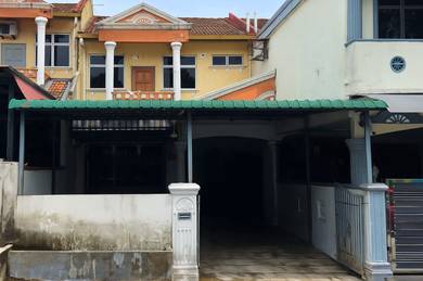 Facing open Double storey terrace taman desa indah nilai