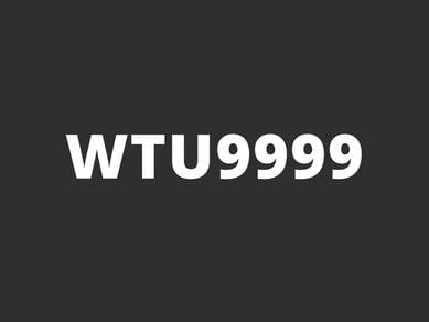 WTU9999