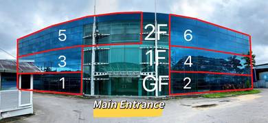 Wow❗ 😍😍 | Kolombong Office | Ground Floor | Office Block | For Rent