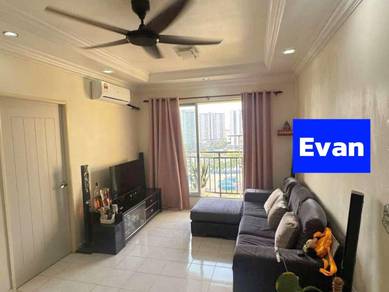 CHEAPEST ! Relau Vista Relau Renovated Furnished 1 carpark Bayan lepas