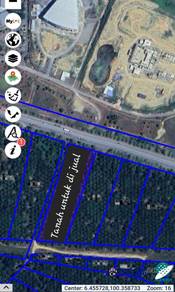 [ Depan UNIMAP] Tanah 4 ekar  sesuai untuk perumahan