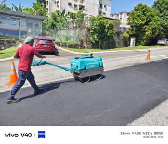 Turap Jalan/Tar Jalan/Road Works