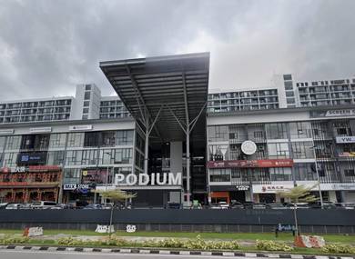 2 Unit Podium Ground floor Shoplots For Sale (ROI5.57%)