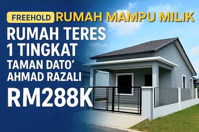 PALING MURAH 🔥‼️ RUMAH MAMPU MILIK | Teres 1 Tingkat FREEHOLD Klang