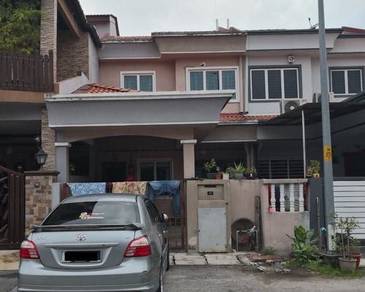 cheap below market 2 storey terrace taman mesra klang