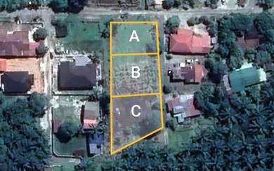 2 Tanah Lot Banglo FREEHOLD Dekat Pekan Terung Trong Untuk Dijual