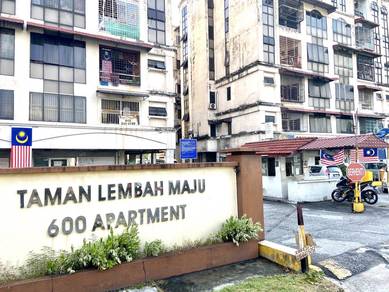 FULLY FURNISHED Apartment 600 Lembah Maju Pandan Indah LIFT LRT RENO
