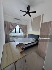 Metro Cheras 2 rooms 2 baths fully furnished with balcony for rent