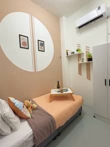5 MINS WALK TO LRT🚝😱 Premium Single Room! WORK FROM HOME FRIENDLY!!