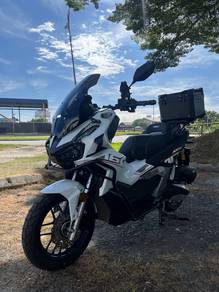 honda adv 160 std  full accessories can full loan