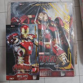 1/12 threezero iron man mk43 & hulkbuster set