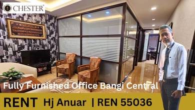 Fully Furnished Office, Bangi Sentral, Bandar Baru Bangi, Untuk Sewa