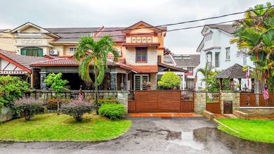FACING OPEN Double Storey Semi D Ukay Perdana Ampang