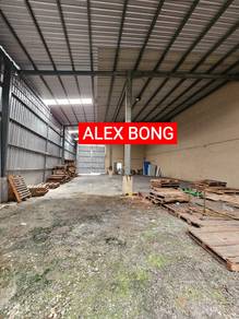 SEMI DETACHED WAREHOUSE/FACTORY FoR RENT AT SEJINKAT KUCHING SARAWAK