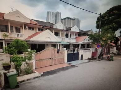 2 storey house, taman setapak (setapak garden)