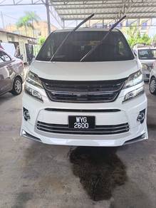 Toyota VELLFIRE 2.4 Z PLATINUM SELECTION (A)