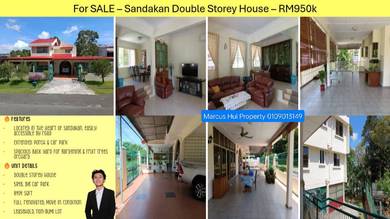 Sandakan Double Storey House • Full Renovated • 5R4B