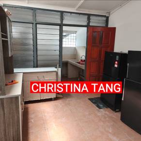 Double storey terrace at Batu Lintang Behind Rock Road Kuching FURNISH