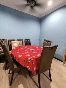 Semi d house at Donggongon selling like terrace house price