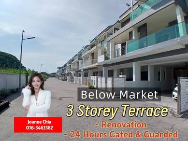 Below Market | 3 Storey Terrace | Taman Bertam Permata | Kepala Batas