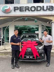 perodua ATIVA booking bulan ni ambil bulan ni
