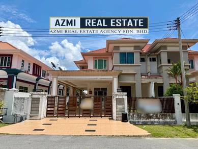 Fully Tiled Car Porch Palm Villa Double Storey Semi Detached Miri