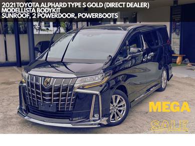 Toyota ALPHARD 2.5 S TYPE GOLD II SUNROOF OTR
