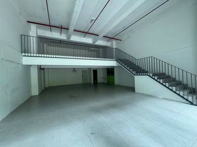 Ground Floor Shoplot @ Jesselton Quay with Mezzanine Floor For Rent