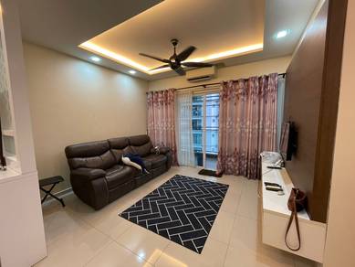 288 residency, aircon, kitchen, 4room 3bath, almost fully furnished,