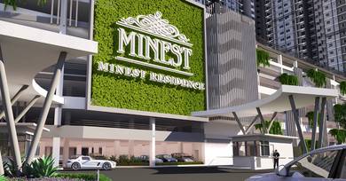 MiNest Residence ✴️4R3B2CP Partially/F RENO COZY unit in Sentul