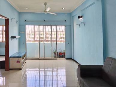 FULLY RENOVATED👍END LOT👍Pangsapuri Delima Intan
