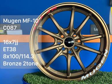 Rim 16inch Mugen MF-10 HONDA CITY  JAZZ MYVI VIOS