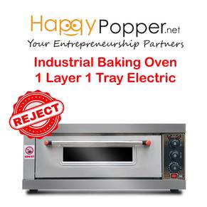 Industrial Baking Oven 1 Deck 1 Tray Electric