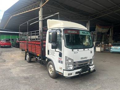 2019 Lori Isuzu 1 Tan 14 ft kaki