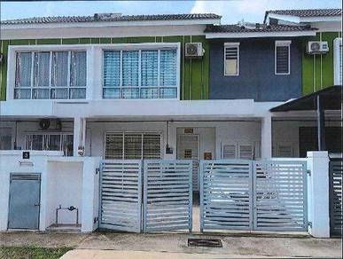 cheap below market 2 storey terrace taman bunga raya rawang
