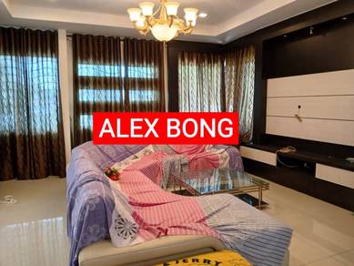 DOUBLR STOREY SEMI DETACHED HOUSE FOR RENT At JALAN STUTONG KUCHING