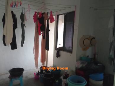 Rooms at Grace Square, Sembulan, Kota Kinabalu (above Tuition School)