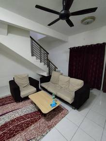 *CHEAPEST FURNISH* 2 Storey Terrace Taman Desiran Bayu 4R3B Puchong