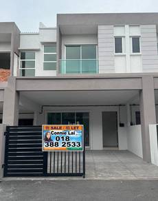 New double storey house at Taman Sri Perkasa Ipoh Perak for sale