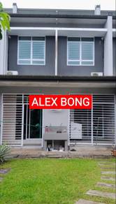 DOUBLE STOREY TERRACE HOUSE FOR SALE At DESA WIRA KUCHING SARAWAK