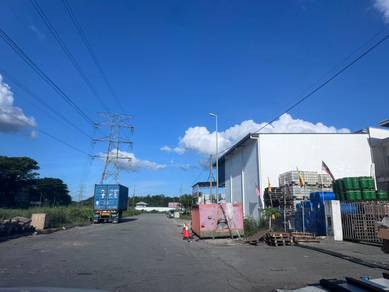 Double Storey Semi Detached Warehouse for Sale at Demak Laut