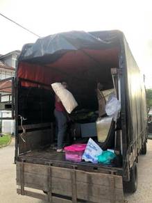 Lori sewa murah 1,2,3,5,7,10 ton,taillift/tailgate