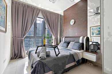 KL Traders Square (KLTS), 3R2B, Setapak, Balcony Pool View, Furnished