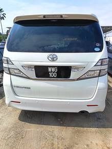 Toyota VELLFIRE 2.4 Z PLATINUM SELECTION (A)
