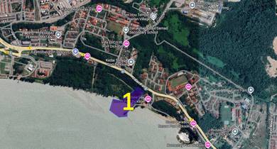 10 Acre Non Bumi Beachfront Below MV Commercial Building Land in PD