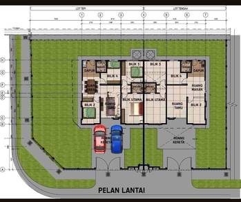 Pulau indah teres 320k 20x70 Freehold