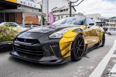 Nissan GTR R35 TOP SECRET V3 FRONT BUMPER GTR35