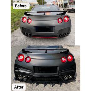 Nissan GTR R35 TOP SECRET V3 REAR BUMPER GTR35